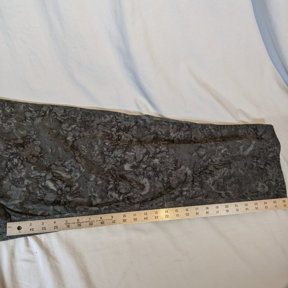 Cotton Scrubs & Co Black Batik Scrub Set (top & pant) in size 2XL, EUC! - Picture 8 of 15